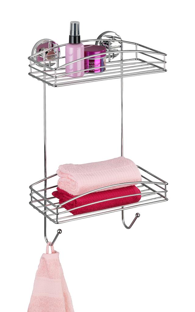 WENKO VACUUM-LOC KOSMETIKKURV M/2 KURVE - KROM