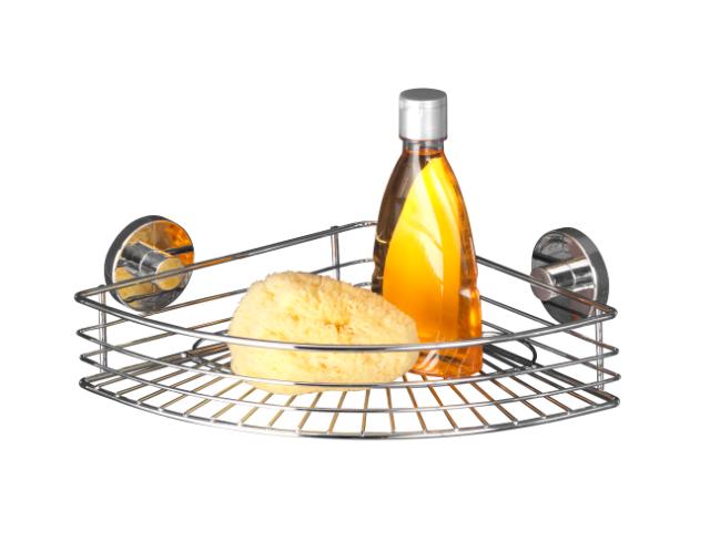 WENKO VACUUM-LOC ENKELT HJØRNEHYLDE