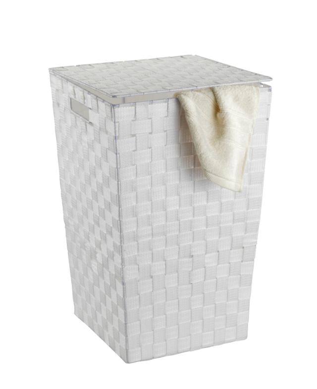WENKO ADRIA FIRKANTET VASKETØJSKURV - HVID