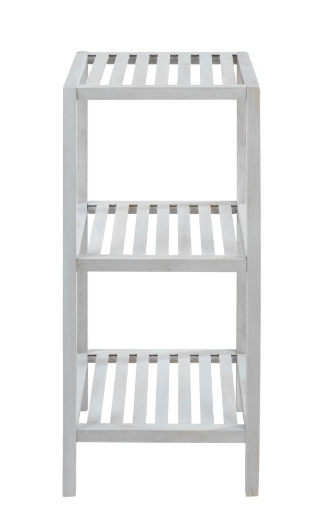 WENKO NORWAY BADREOL M/ 3 HYLDER - HVID