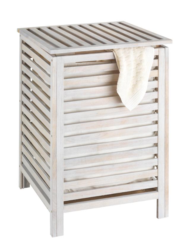 WENKO NORWAY VASKETØJSKURV - HVID