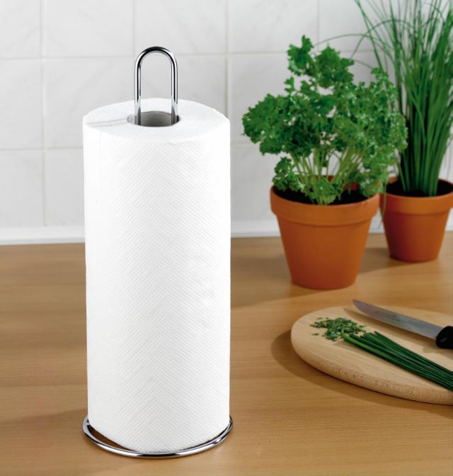 WENKO KØKKENRULLEHOLDER - KROM