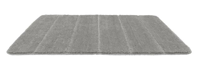 WENKO STEPS BADEMÅTTE 50X90 CM LYSEGRÅ