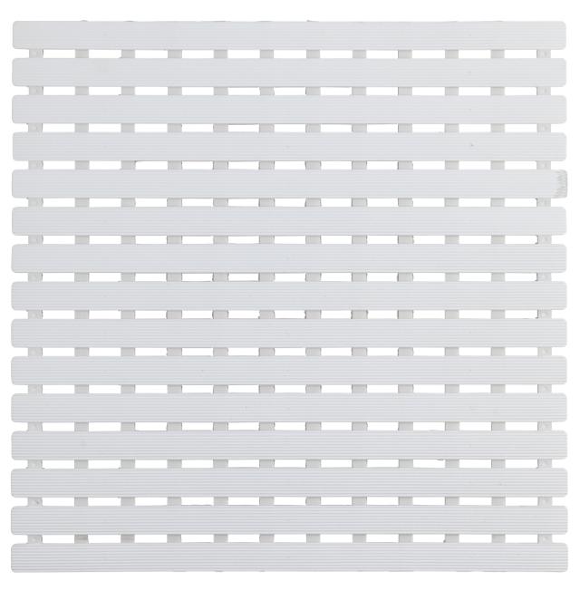 WENKO ARINOS BADEMÅTTE 54X54 CM - HVID