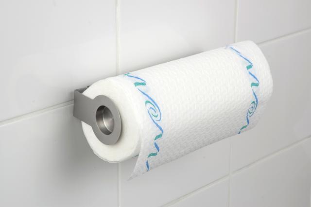 WENKO KØKKENRULLEHOLDER - RUST.FRIT STÅL