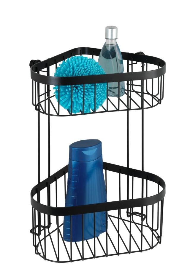 WENKO CLASSIC PLUS BLACK DOBBELT HJØRNE