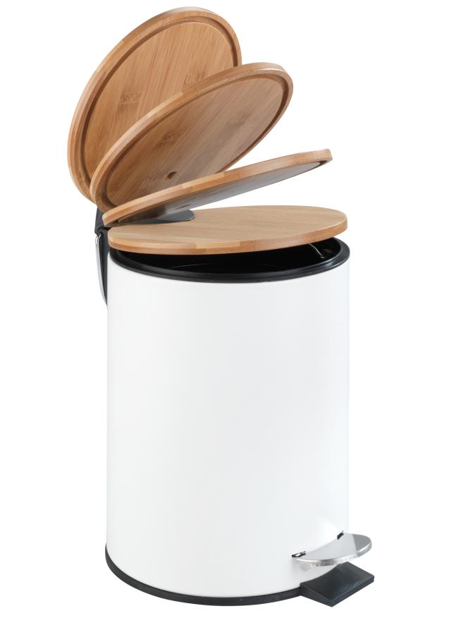 WENKO AFFALDSSPAND 3 LTR HVID