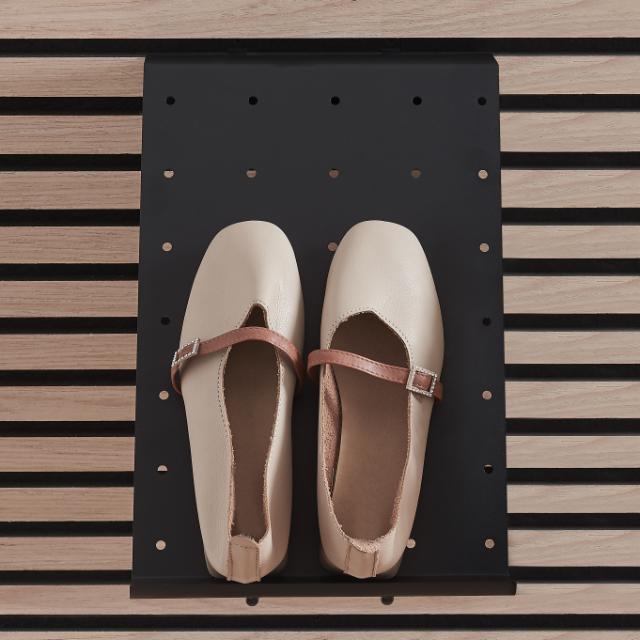 MILLEX SKOHYLDER TIL AKUSTIKPANEL - 23 CM - SORT