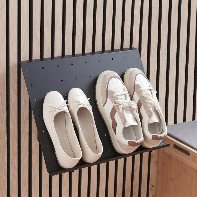 MILLEX SKOHYLDER TIL AKUSTIKPANEL- 46 CM - SORT