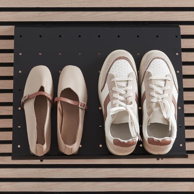 MILLEX SKOHYLDER TIL AKUSTIKPANEL- 46 CM - SORT