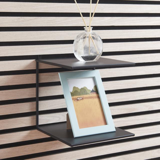 MILLEX MATSORT DOBBELT HYLDE TIL AKUSTIKPANEL - SORT