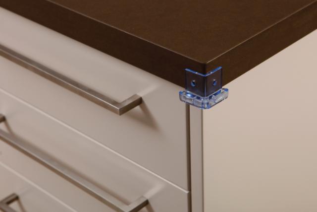 *DREAMBABY HJØRNEPUDER 4 STK - TRANSPARENT