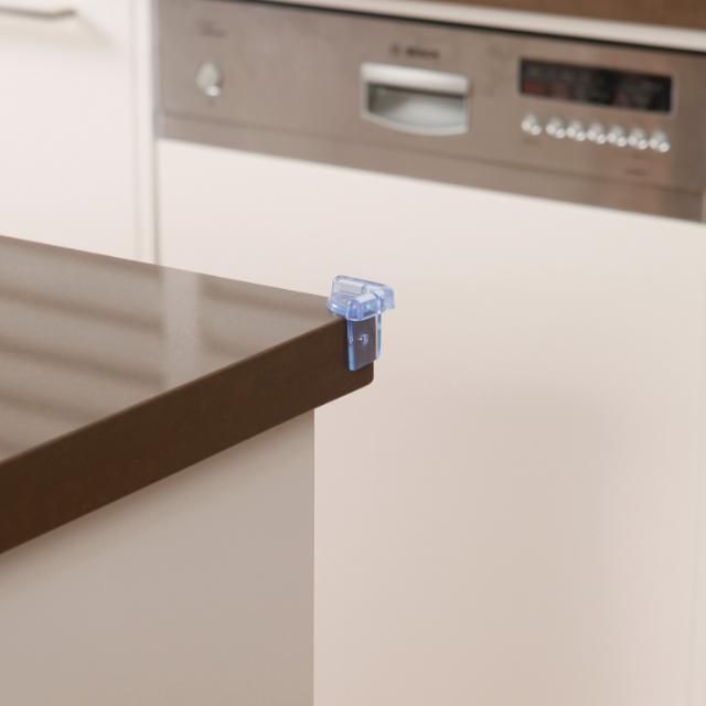 *DREAMBABY HJØRNEPUDER 4 STK - TRANSPARENT