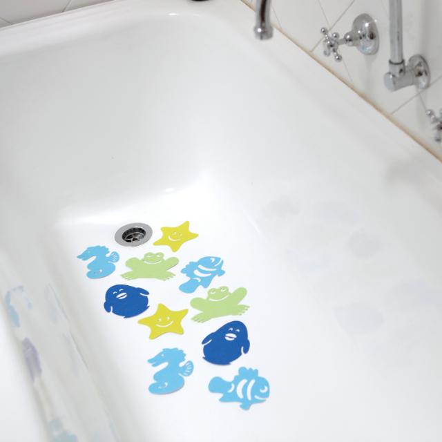 *DREAMBABY SKRIDSIKRE BADEMÅTTER 10 STK - MULTIFARVET