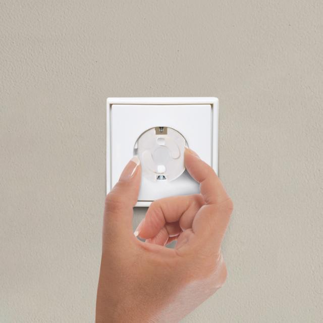 DREAMBABY SIKKERHEDSDÆKSEL T/ STIKKONTAKT 6 STK - HVID