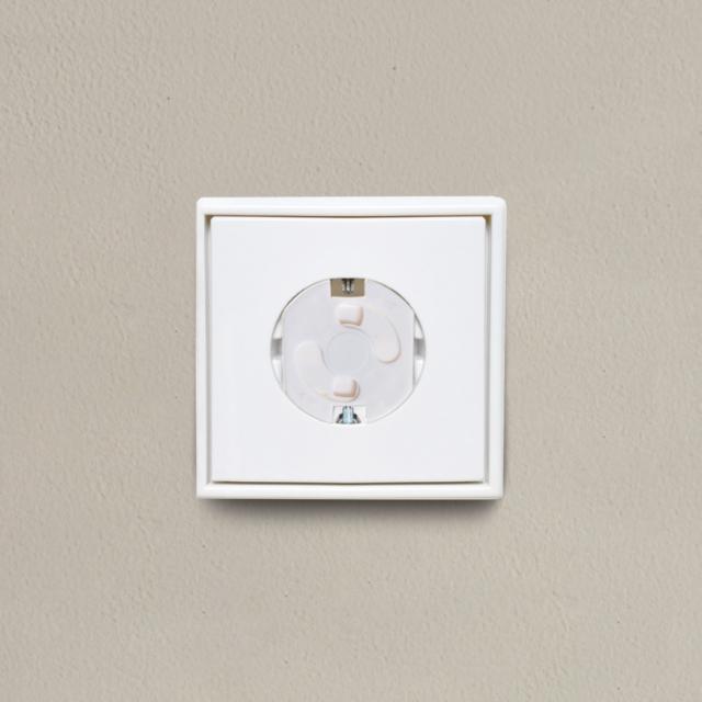 DREAMBABY SIKKERHEDSDÆKSEL T/ STIKKONTAKT 6 STK - HVID