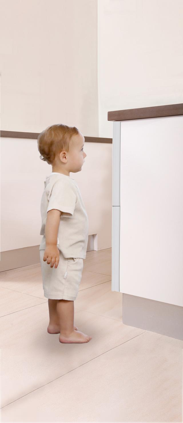 *DREAMBABY SKUM KANTBESKYTTERE 3 STK - GRÅ