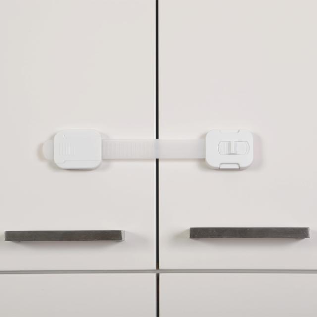 DREAMBABY 2 STK HÆNGSLEDE MØBELANKER - HVID