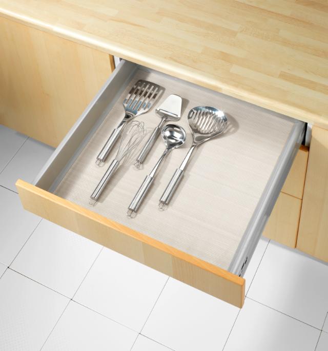 WENKO ANTI.SKRID MÅTTE STRIPE 150X50  CM. - TRANSPARENT