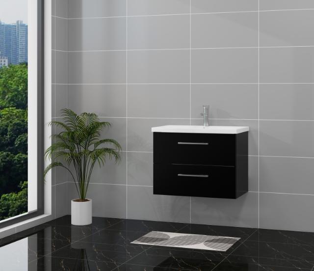 NORTIQ NEVADA MØBELSÆT - 70 CM - MAT SORT