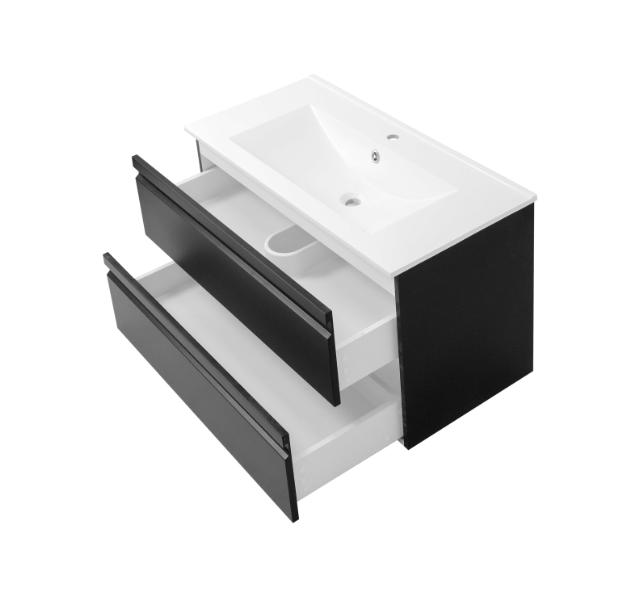 NORTIQ SYDNEY BADMØBEL - 80 CM - MAT SORT