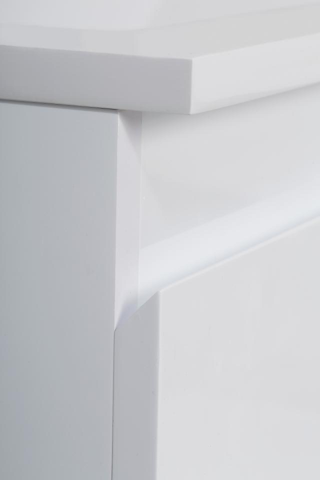 NORTIQ VENEDIG BADMØBEL - 60 CM - HVID HØJGLANS