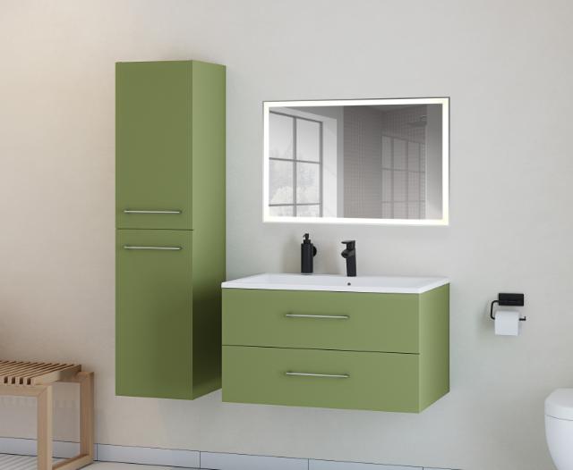 NORTIQ BAKKEDAHL HØJSKAB - MAT STØVET GRØN