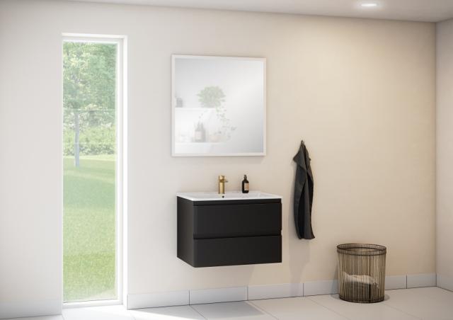 NORTIQ MIAMI BADMØBEL - 60 CM - MAT SORT