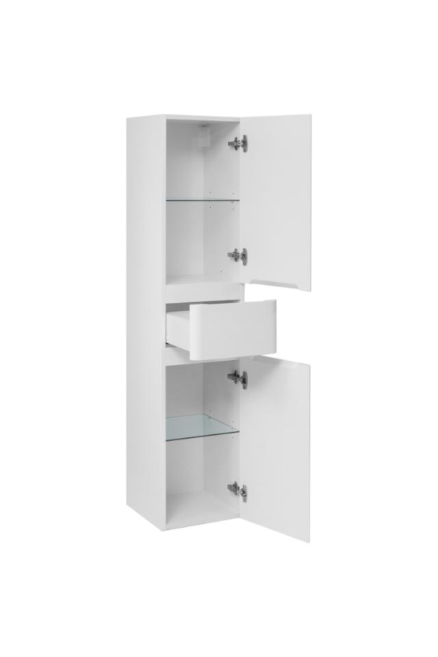 NORTIQ MIAMI HØJSKAB - MAT HVID