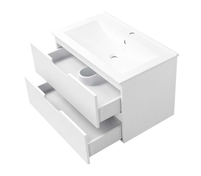 NORTIQ SAMOS BADMØBEL - 100 CM - MAT HVID