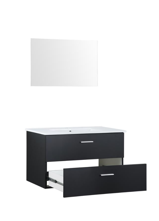 NORTIQ BERGAMO MØBELSÆT - 60 CM - MAT SORT