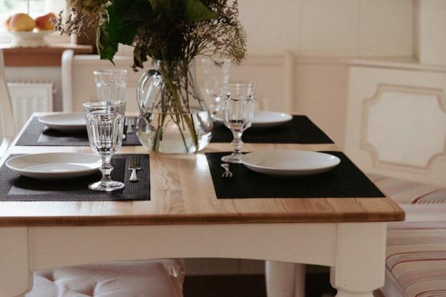 WENKO DIANA DÆKKESERVIET - SORT