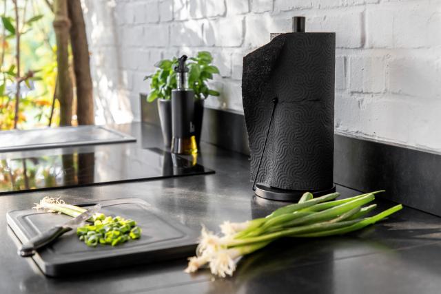 WENKO OUTDOOR SKÆREBRÆT COMBI - MAT SORT