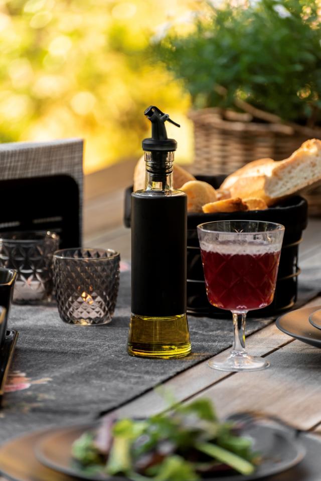 WENKO OUTDOOR OLIE DISPENSER BOGA - MAT SORT