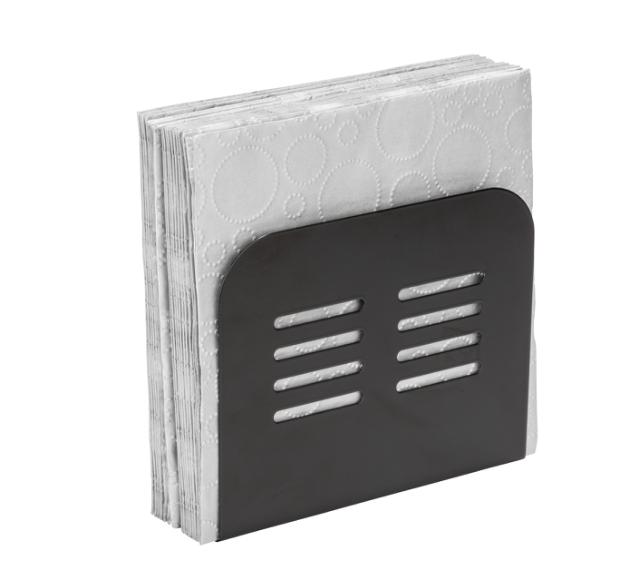 WENKO OUTDOOR - BACO SERVIETHOLDER, SORT