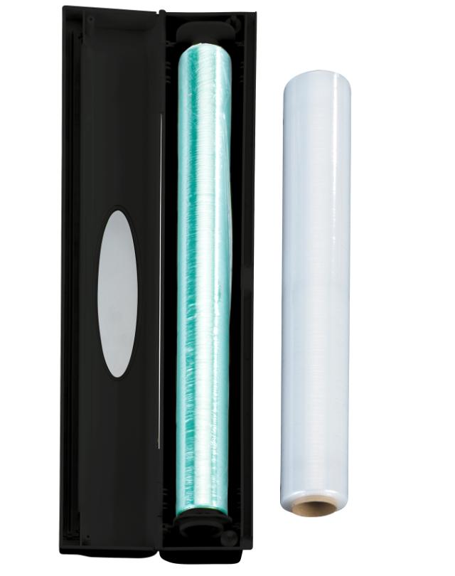 WENKO OUTDOOR - FOLIEDISPENSER, SORT