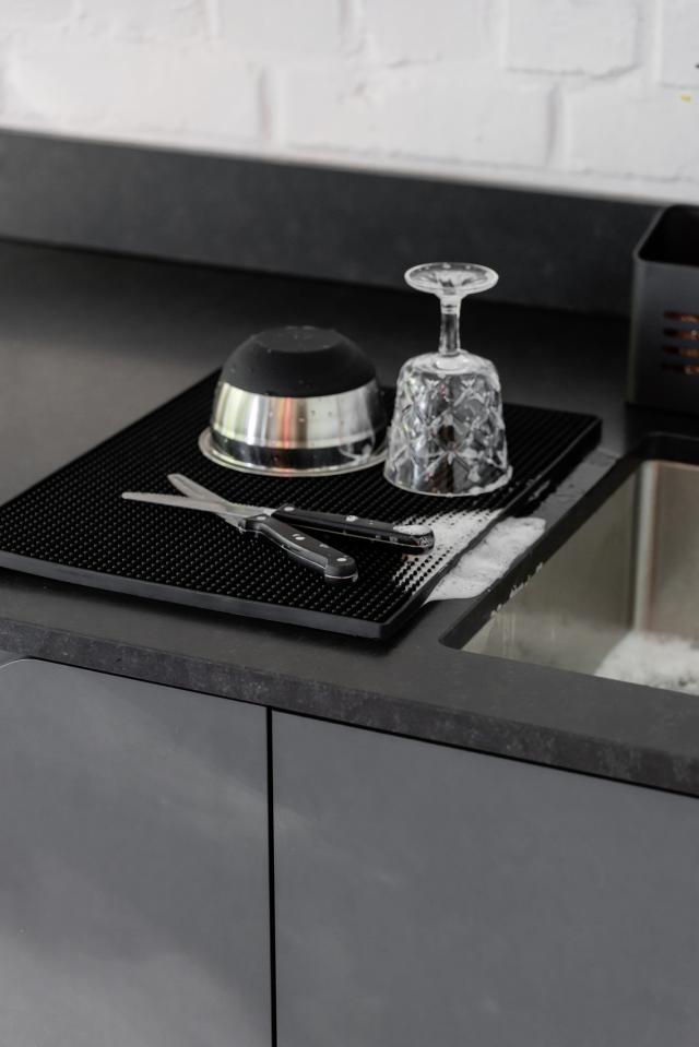 WENKO OUTDOOR - MAXI TØRREMÅTTE, SORT