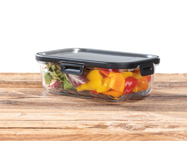 WENKO OUTDOOR MADBEHOLDER GLAS 1 L - MAT SORT