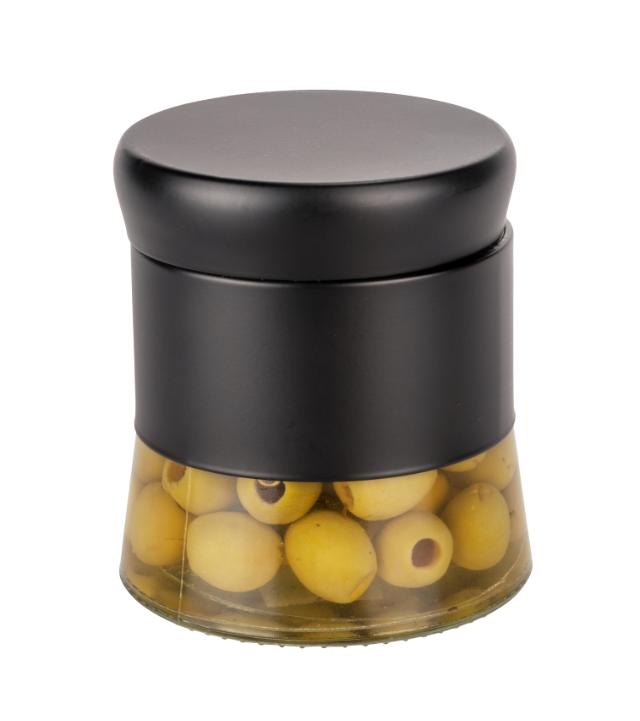 WENKO OUTDOOR GLAS OPBEVARINGSKRUKKE BOGA - 0,4 L - MAT SORT