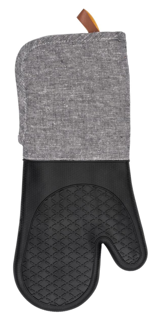 WENKO OUTDOOR - ADA GRYDELAPPER I SILIKONE 2 STK - GRÅ/SORT