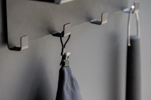 WENKO CLAMPING EYELETS,  BLACK