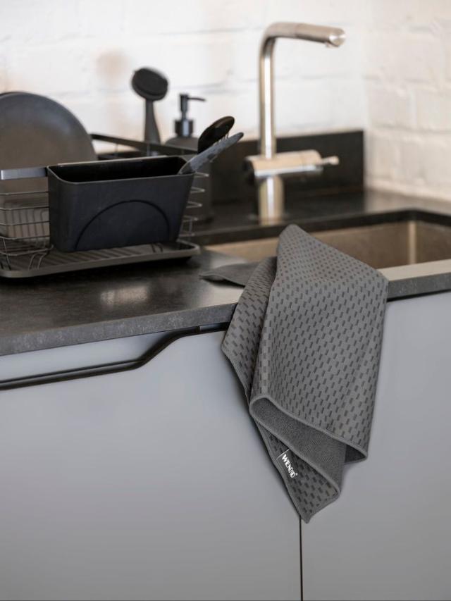 WENKO MIKO VISKESTYKKER - SORT