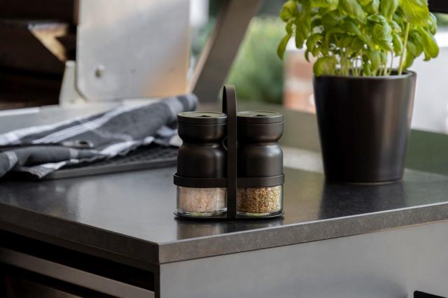 WENKO MELLI SPICE HOLDER - SORT