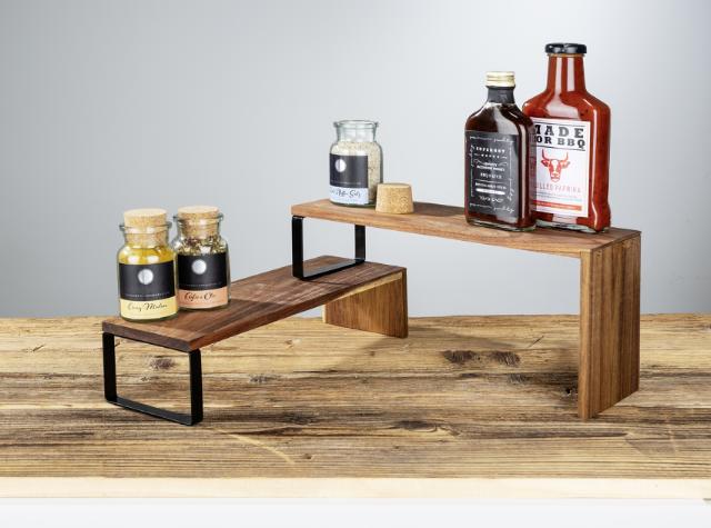 WENKO OUTDOOR - VALI KØKKENHYLDE ACACIA TRÆ (FSC)