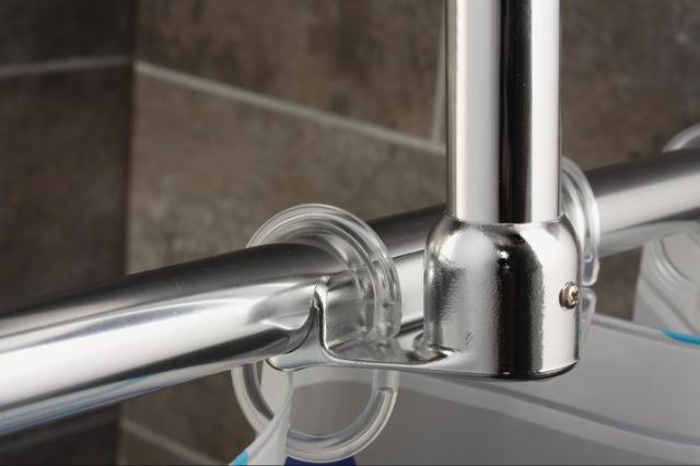 RIDDER LOFTSTØTTE T/ BRUSESTANG - KROM