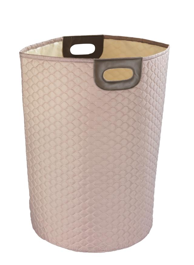 WENKO WABO VASKETØJSKURV 75 LTR. - TAUPE/BRUN