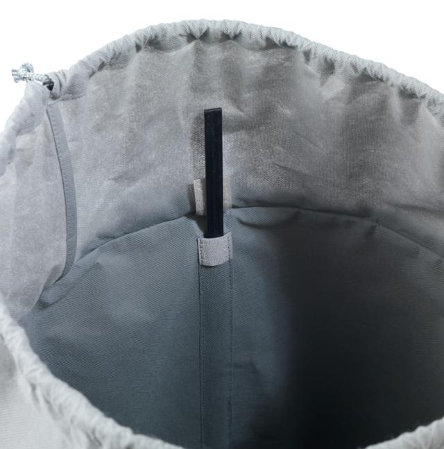 WENKO RINGO VASKETØJSKURV - GRÅ