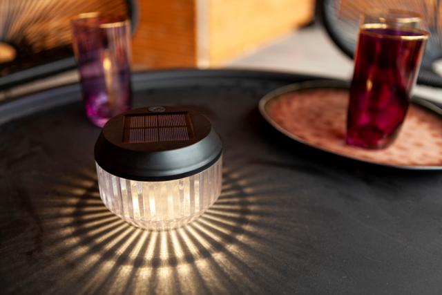 *LUTEC SOLAR DIVA BORDLAMPE