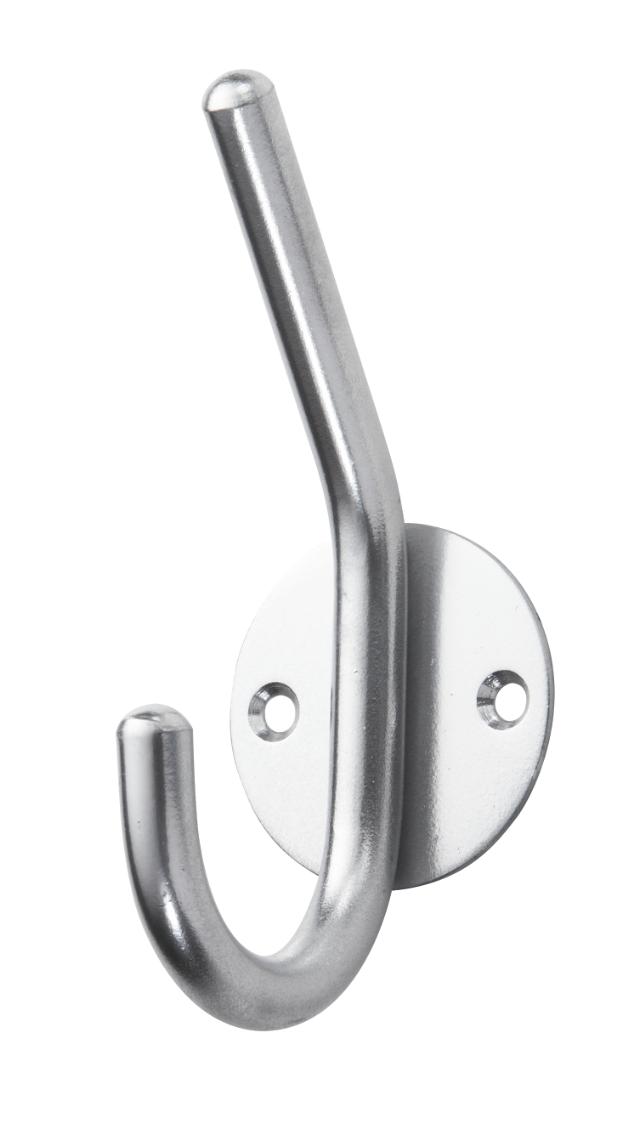 MILLEX CLASSIC KNAGE M/ 1 KROG - MAT SØLV