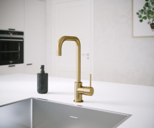 BLUERAIN MAKEMO KØKKENARMATUR - ANTIK MESSING